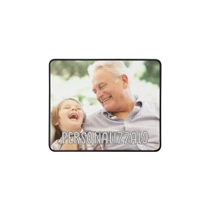 Mousepad Personalizzato con Foto Idea Regalo Nonno Zio Bisnonno Festa dei Nonni Compleanno Natale Personalizzabile