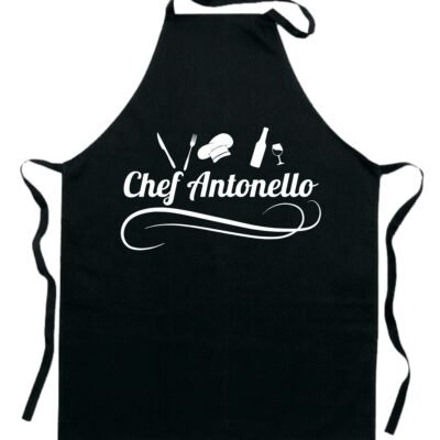 Grembiule da Cucina Papà Personalizzabile con Nome Divertenti Chef Idea Regalo Papà
