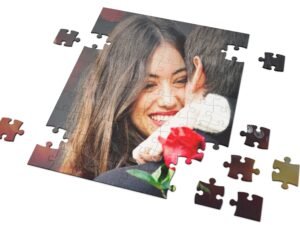 Puzzle Personalizzato con Foto Personalizzabile Idea Regalo Compleanno, Matrimonio, Anniversario, Natale, Papà, Mamma, Nonni - disponibile nei formati A3 e A6