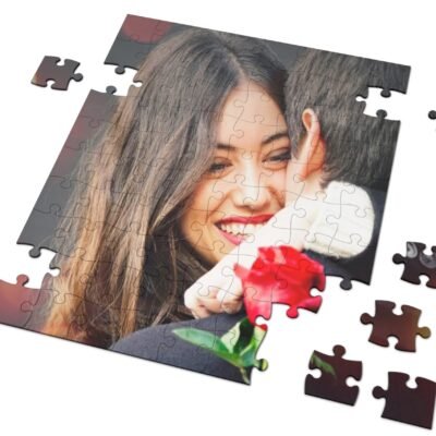 Puzzle Personalizzato con Foto Personalizzabile Idea Regalo Compleanno, Matrimonio, Anniversario, Natale, Papà, Mamma, Nonni - disponibile nei formati A3 e A6