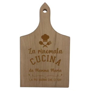 Tagliere Mamma PERSONALIZZABILE festa della mamma La rinomata cucina da Mamma Regalo Mamma