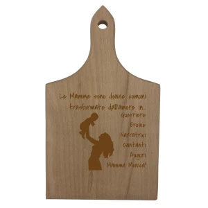 Tagliere Mamma PERSONALIZZABILE festa della mamma Le donne sono donne comuni trasformate dall'amore in guerriere Regalo Mamma