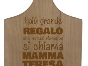 Tagliere Mamma PERSONALIZZABILE festa della mamma Il più grande regalo che ho mai ricevuto si chiama Mamma Regalo Mamma