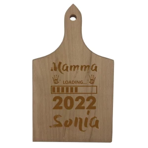 Tagliere Mamma PERSONALIZZABILE festa della mamma Loading 2022 Regalo Mamma