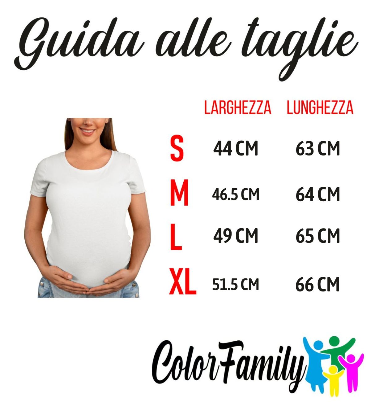 Maglietta Ideale per Il Premaman Femminuccia Vuoi essere la mia madrina?  Idea regalo nascita - ColorFamily