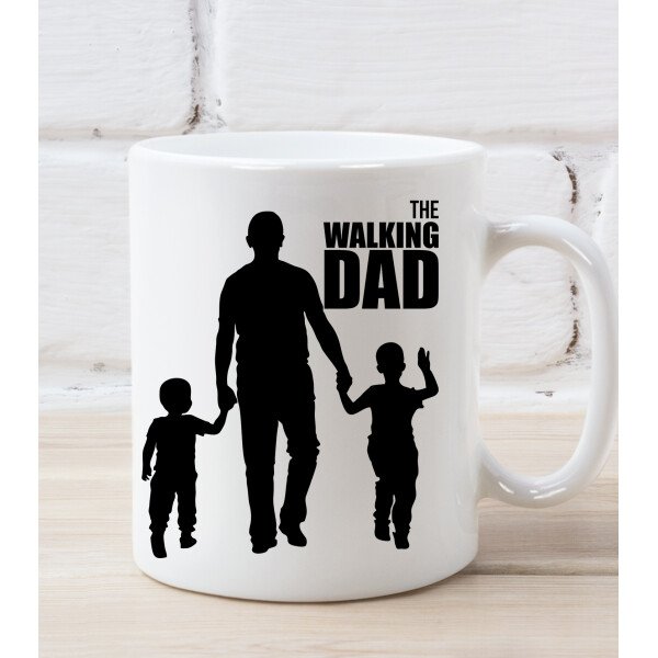 Tazza The Walking Dad Maglietta Papà Festa del Papà Idea Regalo Papà Figlio Dad & Sons - immagine 4