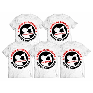 Pacchetto T-Shirt Magliette Addio al Celibato Drinking Team
