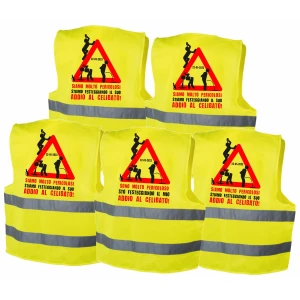 Pacchetto Gilet Addio al Celibato Siamo molto pericolosi stiamo festeggiando