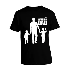 T-Shirt The Walking Dad Maglietta Papà Festa del Papà Idea Regalo Papà Figlio Dad & Sons