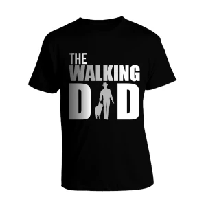 T-Shirt The Walking Dad Dog Maglietta ideale per gli Amanti dei cani Idea Regalo Dogs