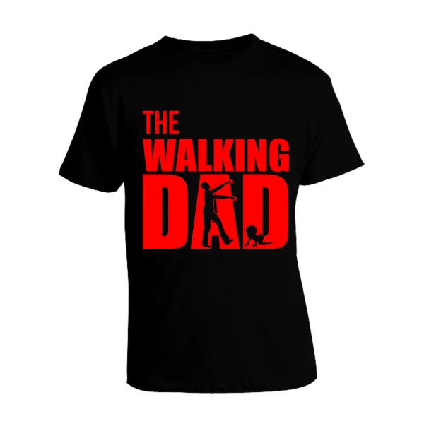 T-Shirt The Walking Dad Maglietta Papà Festa del Papà Idea Regalo Papà e Figlio