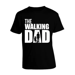 T-Shirt The Walking Dad Maglietta Papà Festa del Papà Idea Regalo Papà e Figlia Dad & Daughter