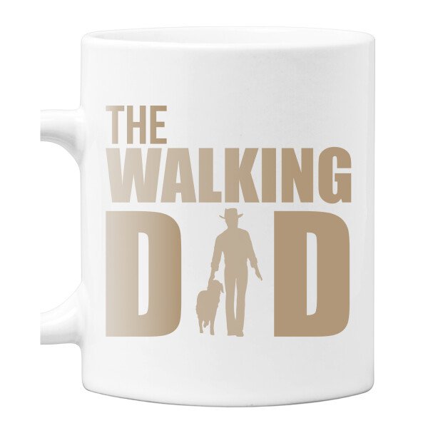 Tazza The Walking Dad Dog Maglietta ideale per gli Amanti dei cani Idea Regalo