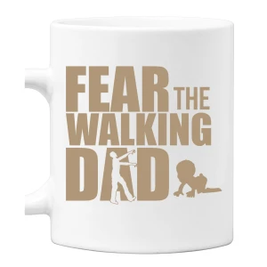 Tazza Fear The Walking Dad Maglietta Papà Festa del Papà Idea Regalo Papà Figlio