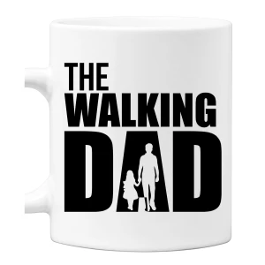 Tazza The Walking Dad Maglietta Papà Festa del Papà Idea Regalo Papà e Figlia Dad & Daughter