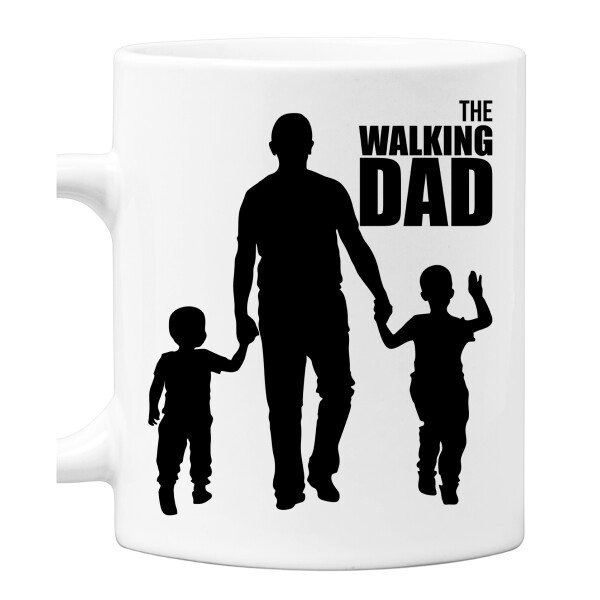 Tazza The Walking Dad Maglietta Papà Festa del Papà Idea Regalo Papà Figlio Dad & Sons