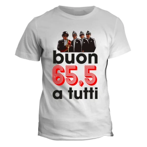 Tshirt fantacalcio Buon 65.5 a tutti - coffin dance - meme - maglietta divertente