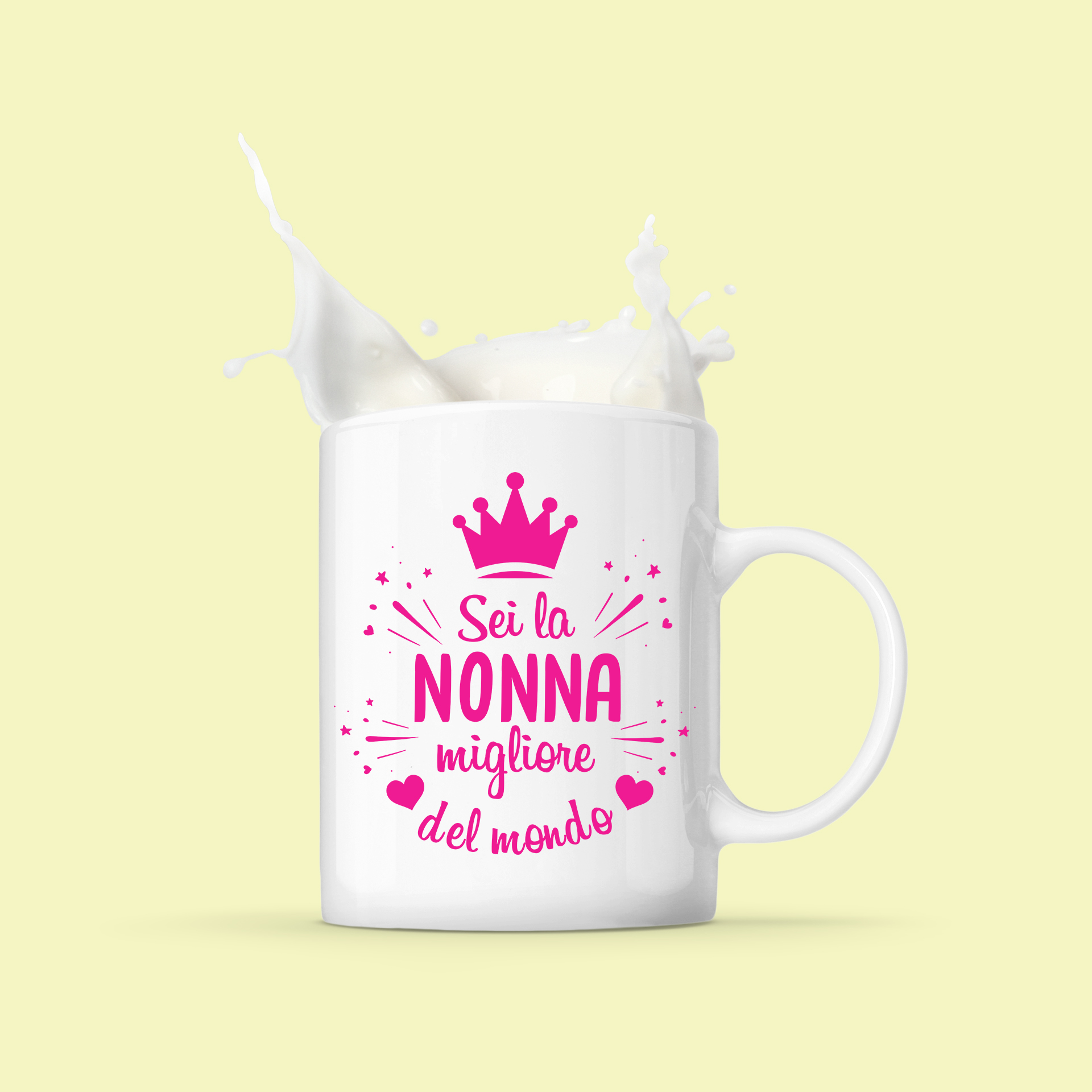 Tazza Nonna Migliore del Mondo Mug 11OZ Idea Regalo Nonna - ColorFamily