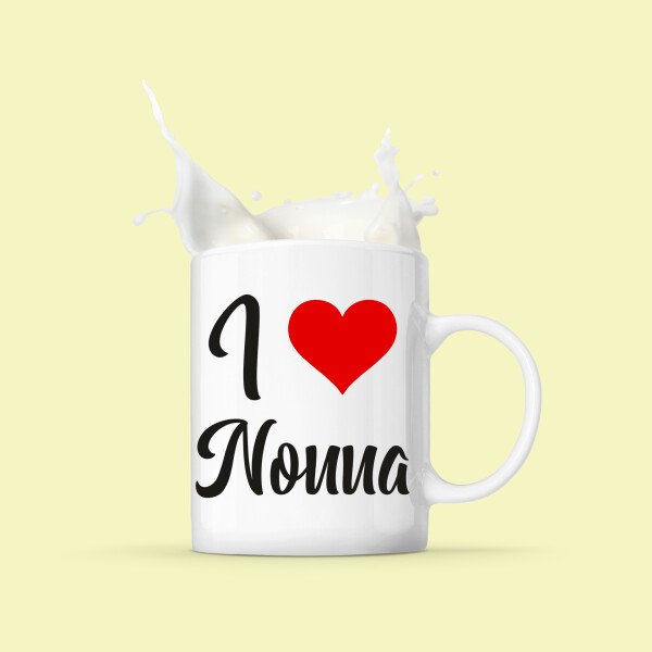 Tazza Nonna i love Nonna Mug 11OZ Idea Regalo Nonna - immagine 3