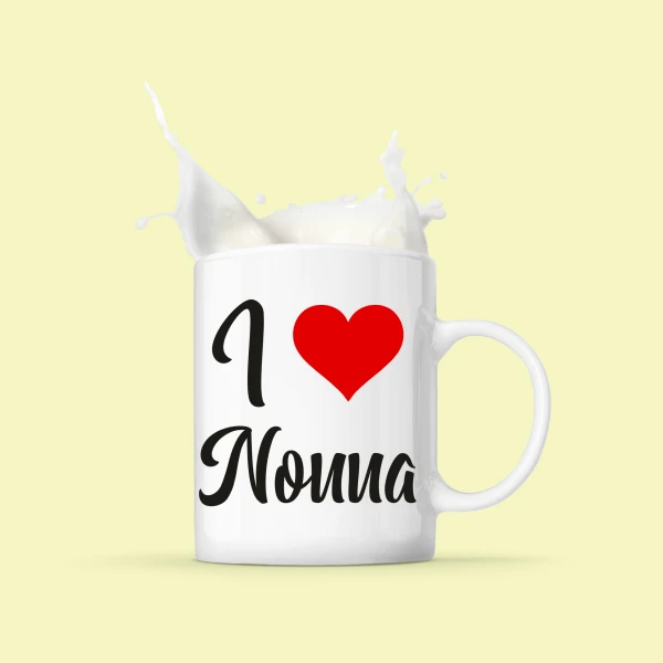 Tazza Nonna i love Nonna Mug 11OZ Idea Regalo Nonna - immagine 3