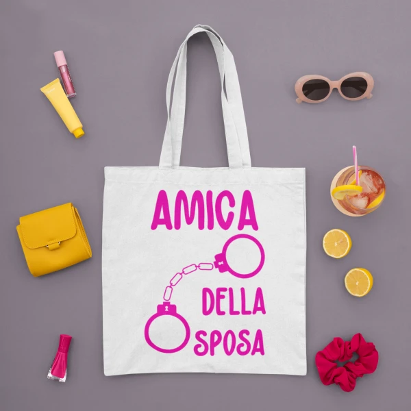 Ciabatte Infradito Addio al nubilato Amica della Sposa - condannata a nozze - gadget addio al nubilato - immagine 4
