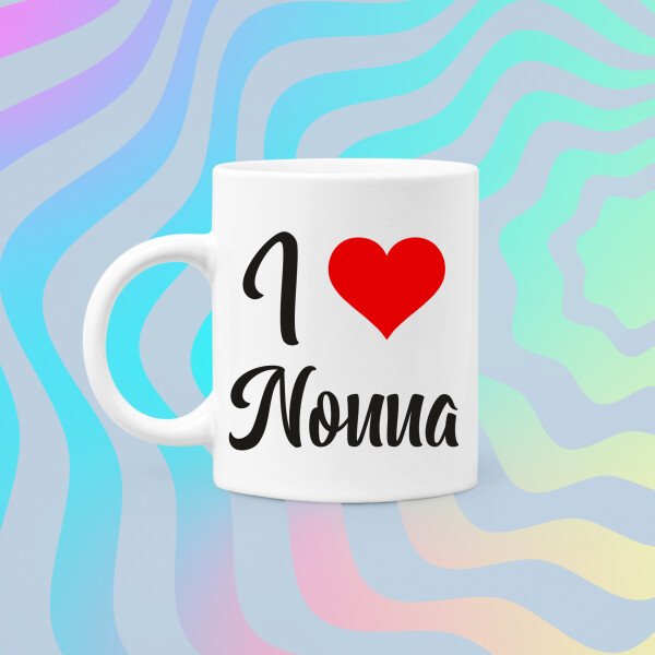 Tazza Nonna i love Nonna Mug 11OZ Idea Regalo Nonna - immagine 5