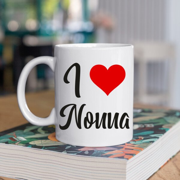 Tazza Nonna i love Nonna Mug 11OZ Idea Regalo Nonna - immagine 2