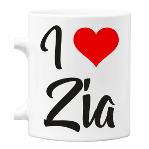 Tazza Zia i love Zia Mug 11OZ Idea Regalo Zia
