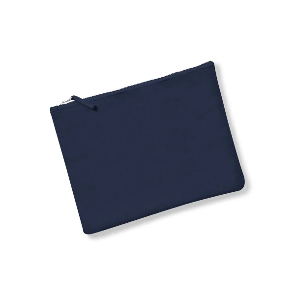 Pochette Donna PERSONALIZZABILE con nome con Iniziale Floreale - Scegli la tua Iniziale - 100% cotone Canvas - immagine 4