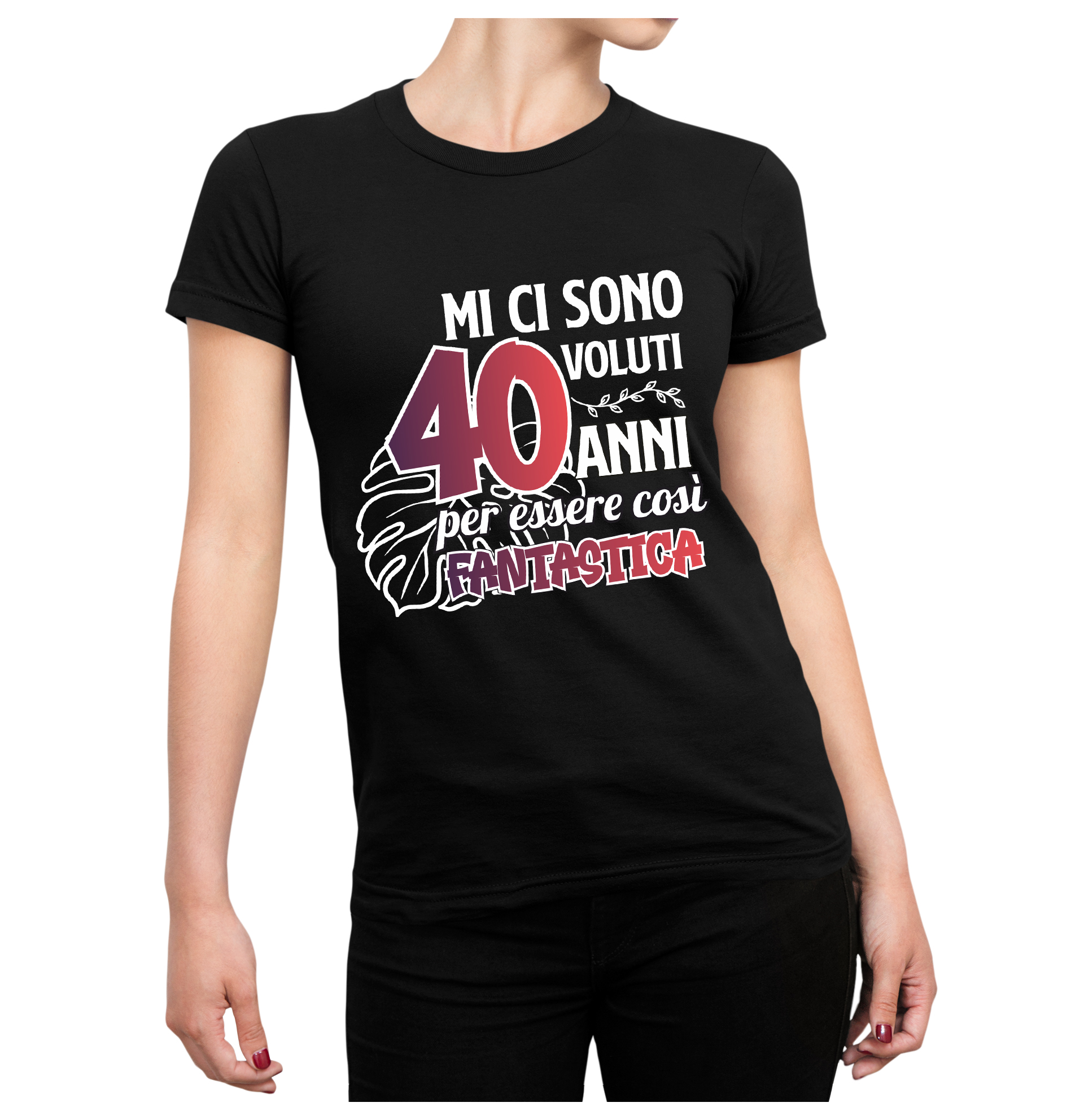 Tshirt Compleanno 40 Anni Donna Estate Mi ci sono Voluti 40 Anni - Idea  Regalo Maglietta Divertente - ColorFamily