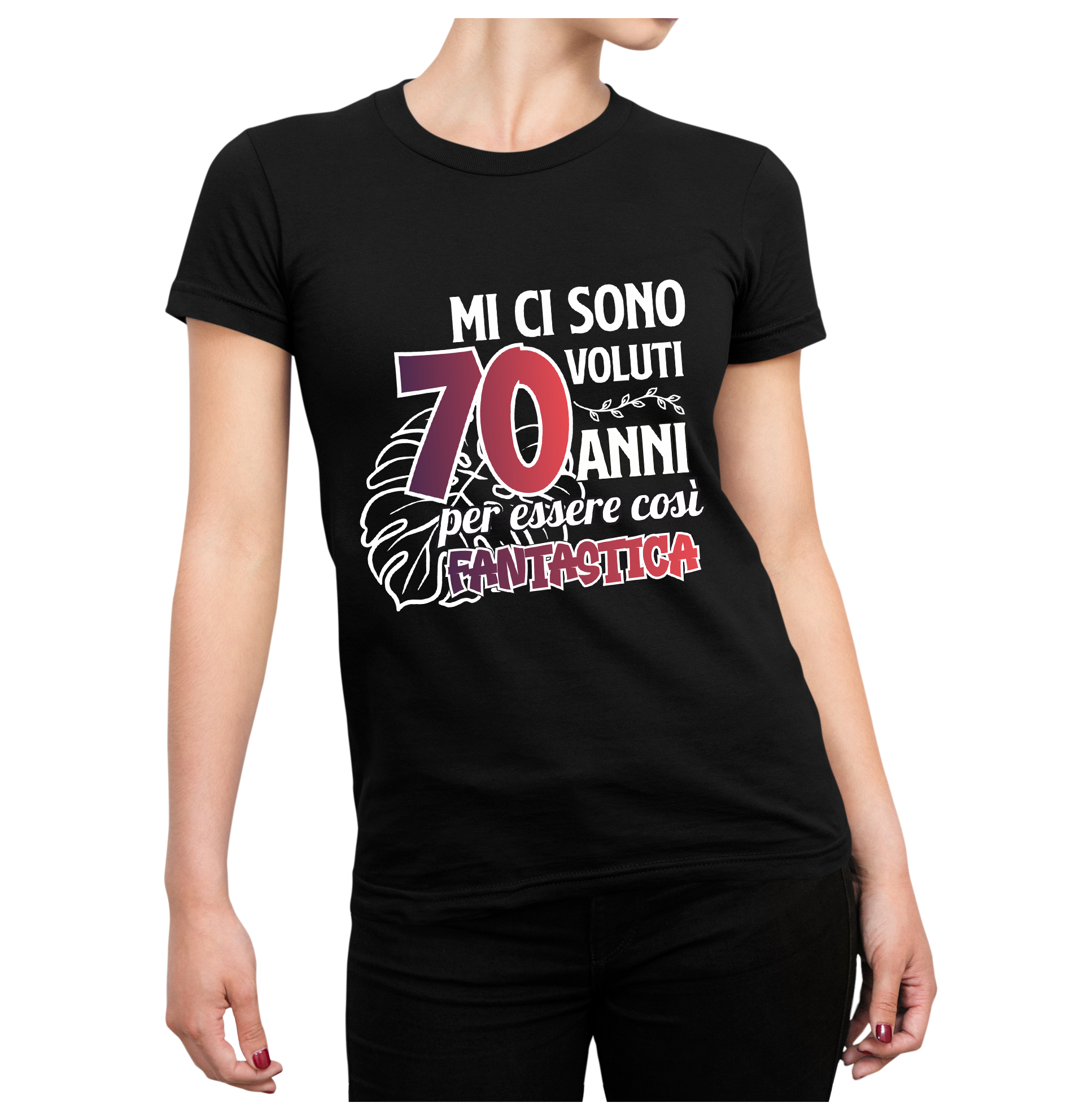 Tshirt Compleanno 70 Anni Donna Estate Mi ci sono Voluti 70 Anni - Idea  Regalo Maglietta Divertente - ColorFamily
