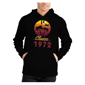 Felpa Compleanno 50 Anni Uomo Classe Anno Personalizzabile Idea Regalo Compleanno Felpa con cappuccio