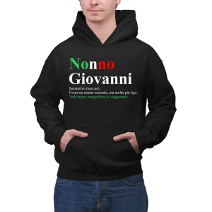Felpa Nonno con cappuccio PERSONALIZZABILE Definizione Nonno Idea regalo Nonni