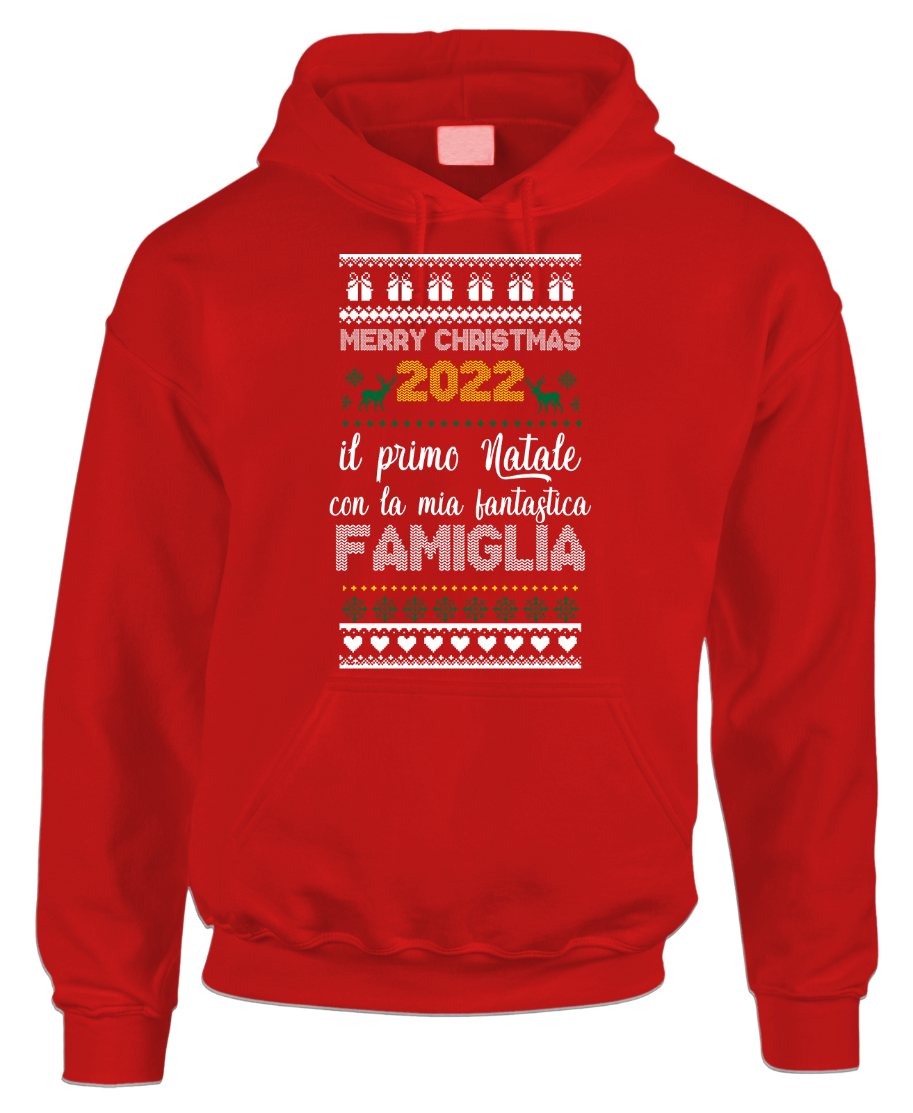 Coppia T-Shirt Magliette Natale Natalizie lui e lei Merry Christmas Idea  Regalo Natale - ColorFamily