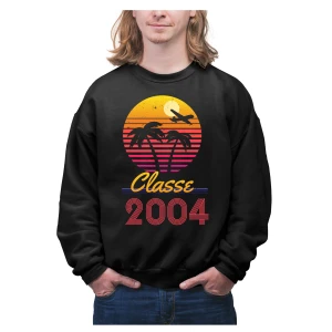 Felpa Compleanno 18 Anni Uomo Classe Anno Personalizzabile Idea Regalo Compleanno Felpa Girocollo Unisex