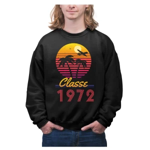 Felpa Compleanno 50 Anni Uomo Classe Anno Personalizzabile Idea Regalo Compleanno Felpa Girocollo Unisex