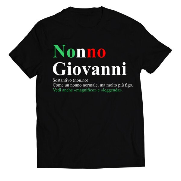 Maglietta Nonno T-Shirt Definizione Nonno Idea regalo Nonni