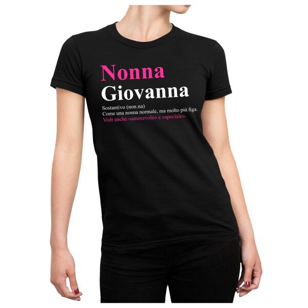 Maglietta Nonna T-Shirt Definizione Nonna Idea regalo Nonni