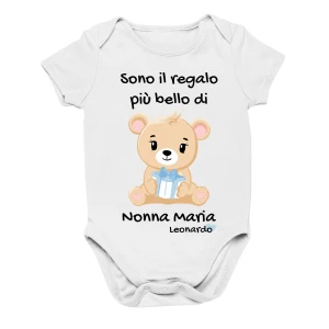 Body Nonno Nonna neonato neonata PERSONALIZZABILE Sono il regalo più bello