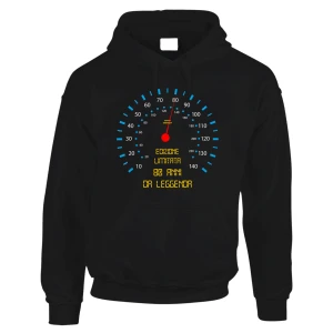 Felpa Compleanno 80 anni da Leggenda - edizione limitata - felpa con cappuccio - idea regalo