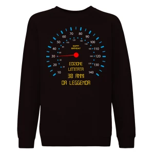 Felpa Compleanno 30 anni da Leggenda - edizione limitata - felpa girocollo - idea regalo Unisex