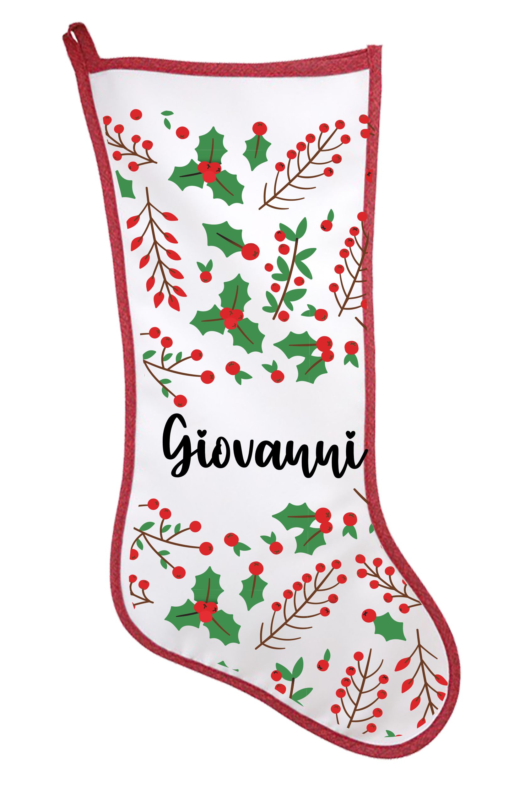 Calza Befana Personalizzata con nome decorazioni natalizie Idea Regalo  Natale Epifania Personalizzabile - ColorFamily