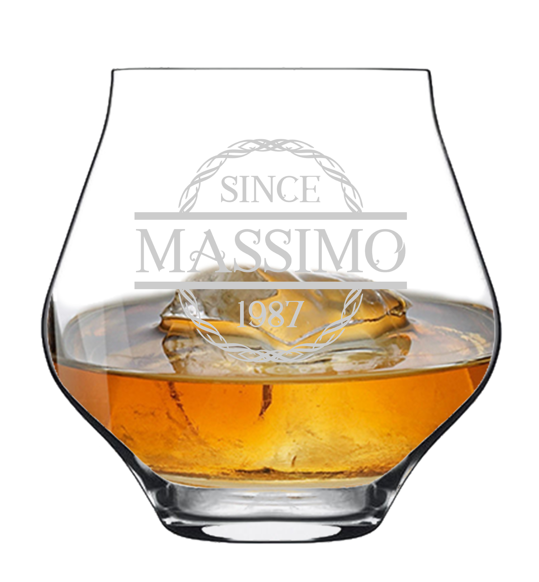 Regalo Bicchiere da Whisky personalizzato con incisione - Idee Regalo