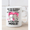 Tazza mug 11oz Vuoi essere la mia damigella, la nuova serie tv basata sul  matrimonio di, personalizzata con nomi degli sposi!