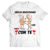T-shirt San Valentino personalizzabile con nome voglio invecchiare con te