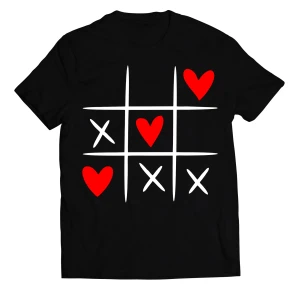 Maglietta SanValentino T-Shirt Innamorati Cuori Tris - Love - Amore - Regalo