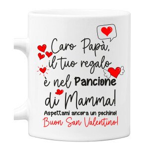 Tazza Ceramica Mia Moglie Ha Sempre Ragione | 10x8 Cm Simpatica Idea Regalo San Valentino