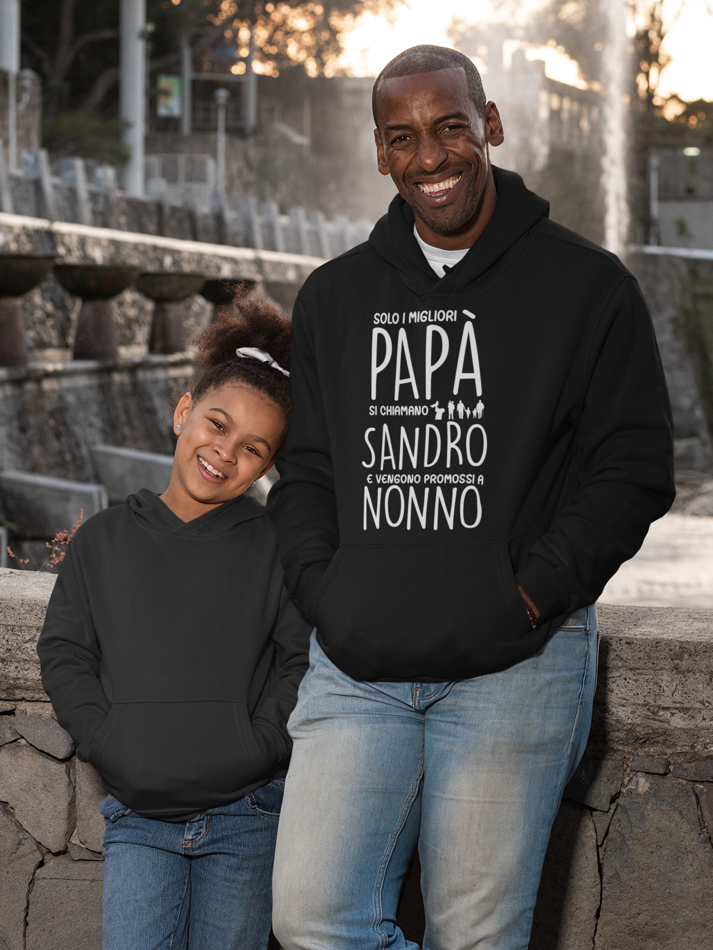 Maglietta Buon Compleanno Al Miglior Papà/Nonno Personalizzata - Mondo  Regalo