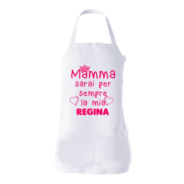 Grembiule da cucina Mamma Regalo Sarai per sempre la mia regina Mamma Idea Regalo taglia Unica