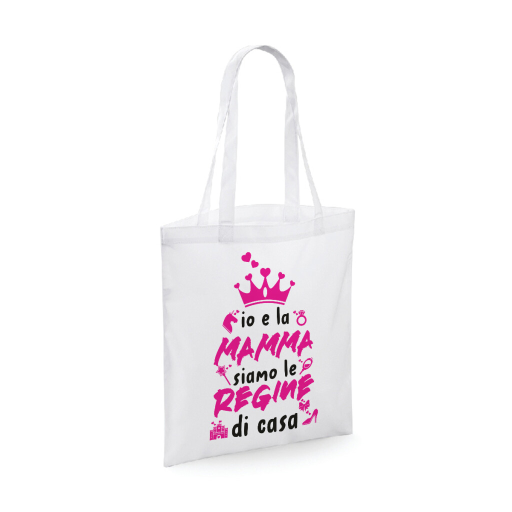 Shopping Bag divertente Festa della Mamma Buon compleanno mamma - shopper  in cotone mamma - idea regalo - ColorFamily